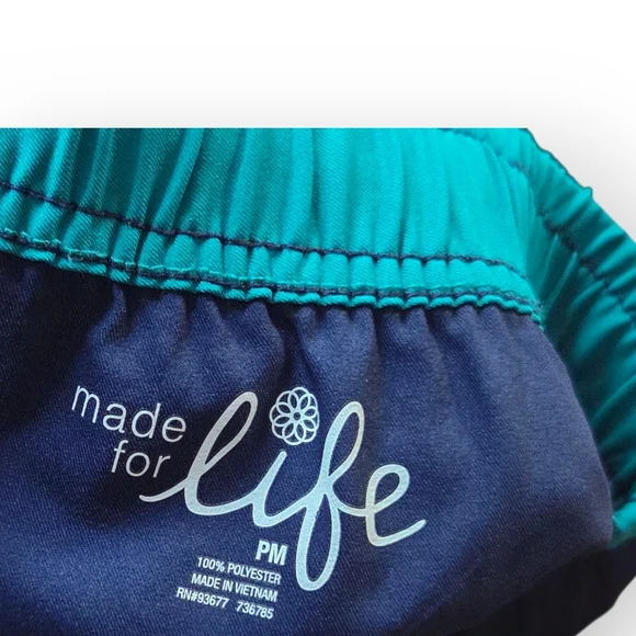 made for life | Women's Side Striped Athletic Track Pants |Size Petite Medium| - Picture 4 of 4